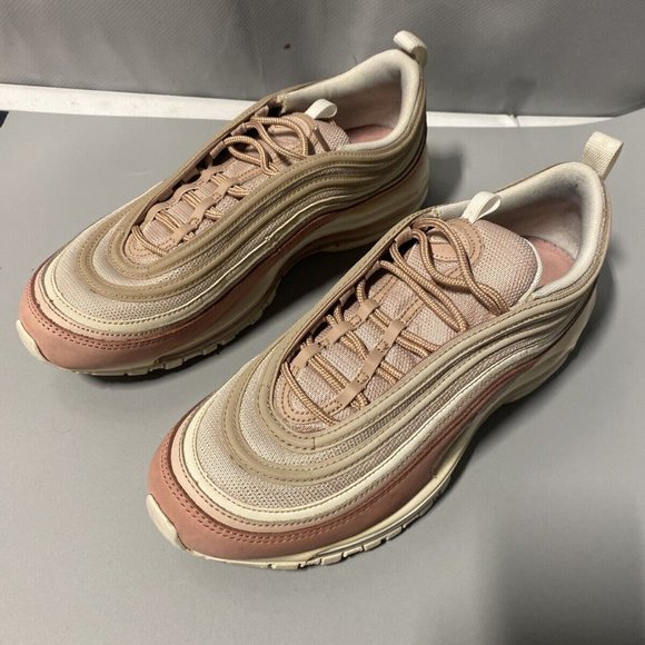 Size 9 - Nike Air Max 97 Premium Beige 2017 312834-200 Damaged Box / Pre-Owned